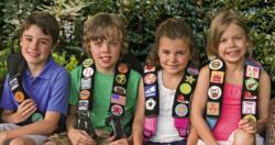 Kids love SkoolTagz on their backpacks